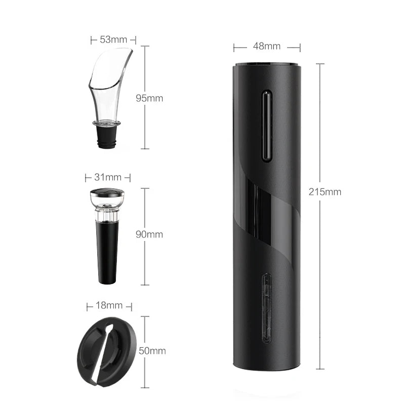 BALASHOV Electric Wine Opener & Foil Cutter | Auto Corkscrew Electric Wine Opener Axl