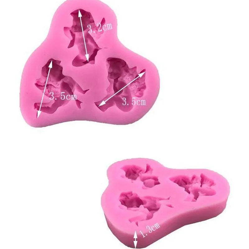 3D Angel Baby Silicone Mold – Fondant, Candy & Cake Decor Silicone Cake Mold Axl