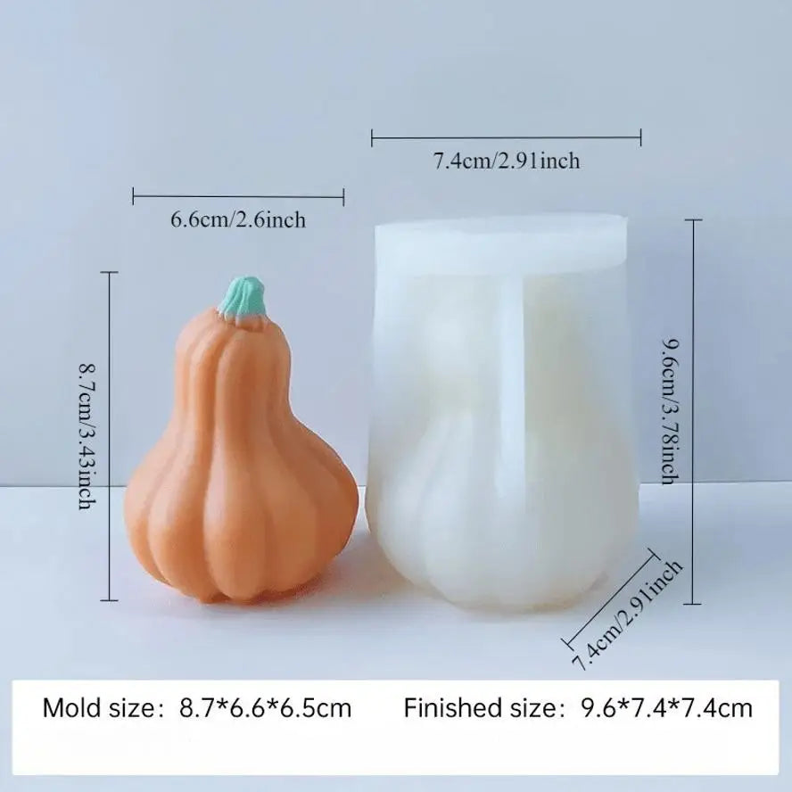 Halloween Pumpkin Mold – DIY Candle, Soap & Plaster Mould Craft Mould Axl