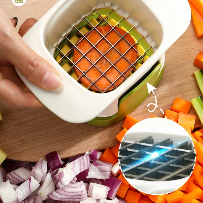 2-in-1 Vegetable Chopper & Dicer – Potato, Onion, Carrot Vegetable Chopper Axl
