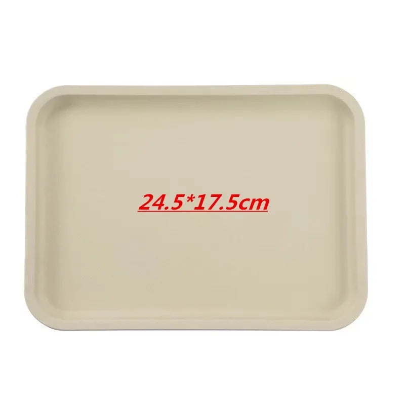 Nordic Rectangular Acrylic Serving Tray – Kitchen & Home Organizer Serving Tray Axl style 8