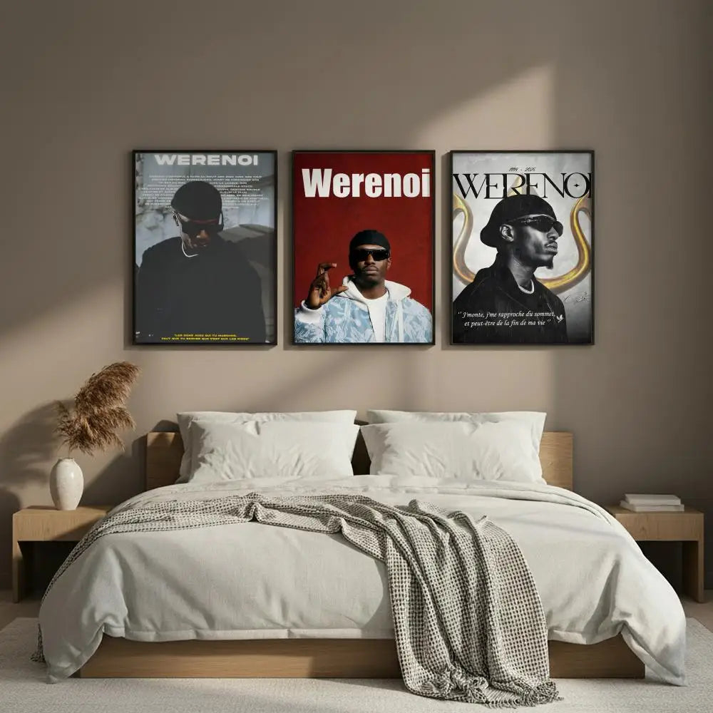 Werenoi HD Art Poster – Waterproof Self-Adhesive Wall Sticker Art Wall Poster Axl