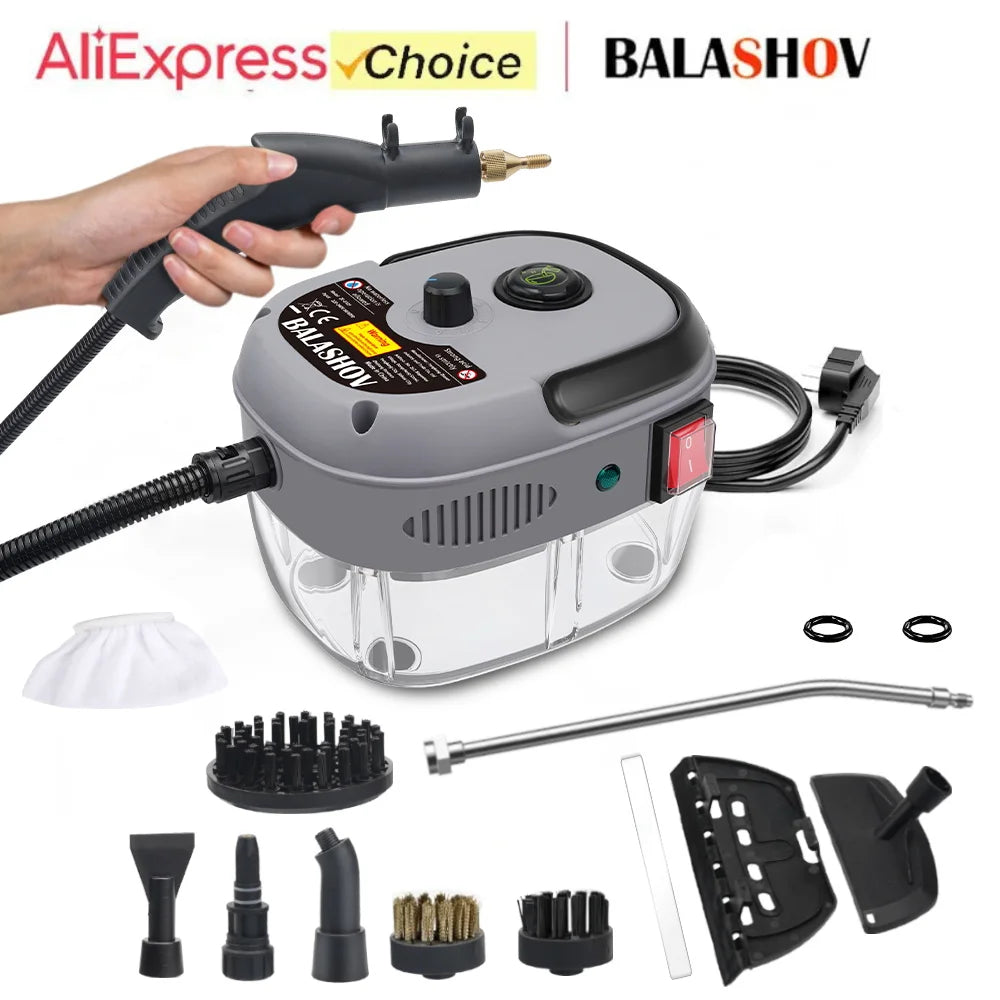 BALASHOV Portable Handheld Steam Cleaner – Kitchen, Car & Home Handheld Steam Cleaner Axl
