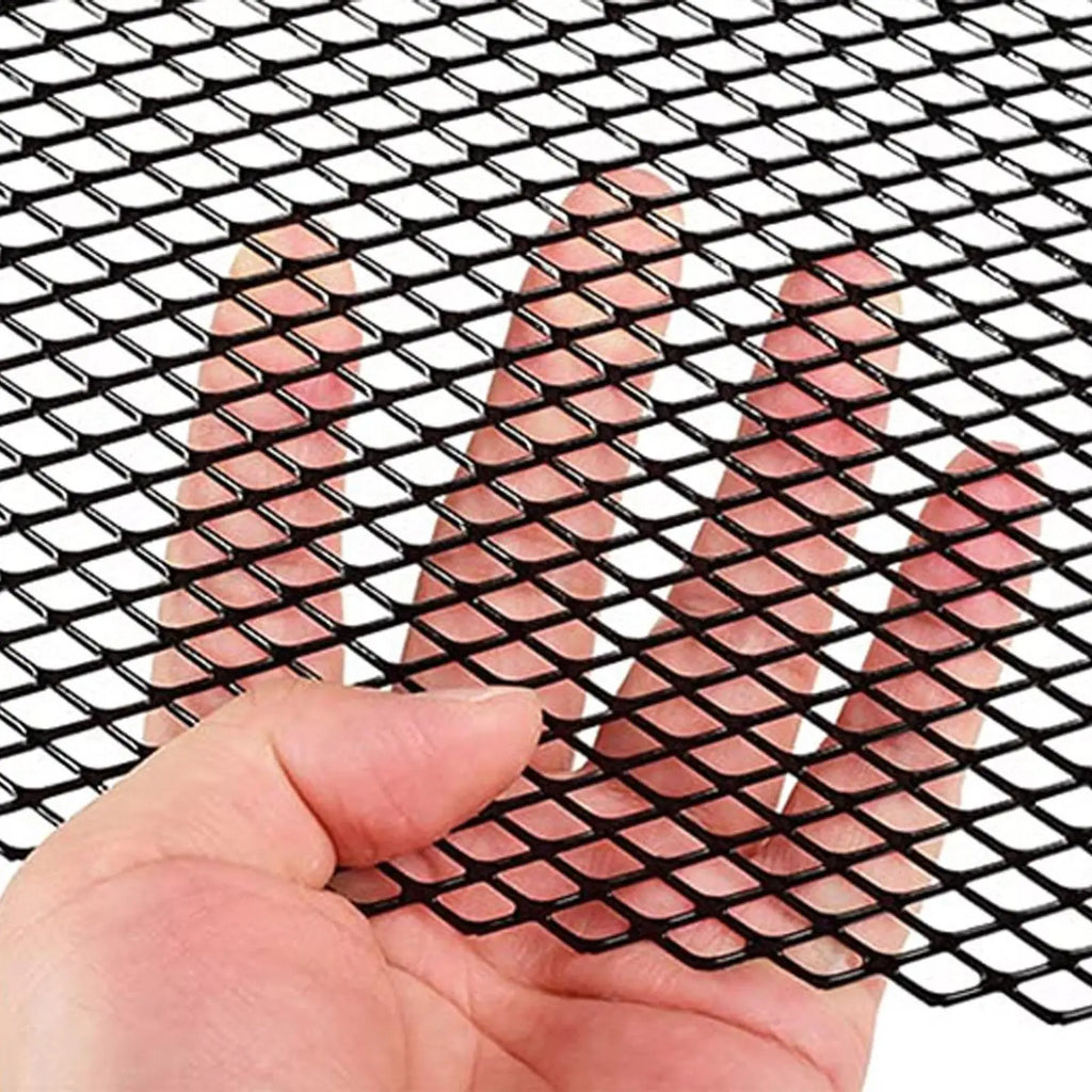 Trimmable Aluminum Car Grille Mesh Roll 100x33cm | Universal Car Grille Mesh Axl