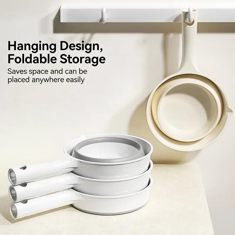 Collapsible Silicone Water Dipper – Foldable Travel Ladle Collapsible Water Ladle Axl