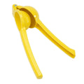 Aluminum Alloy Manual Citrus Juicer – Portable Lemon Squeezer Manual Citrus Juicer Axl Yellow-1pcs