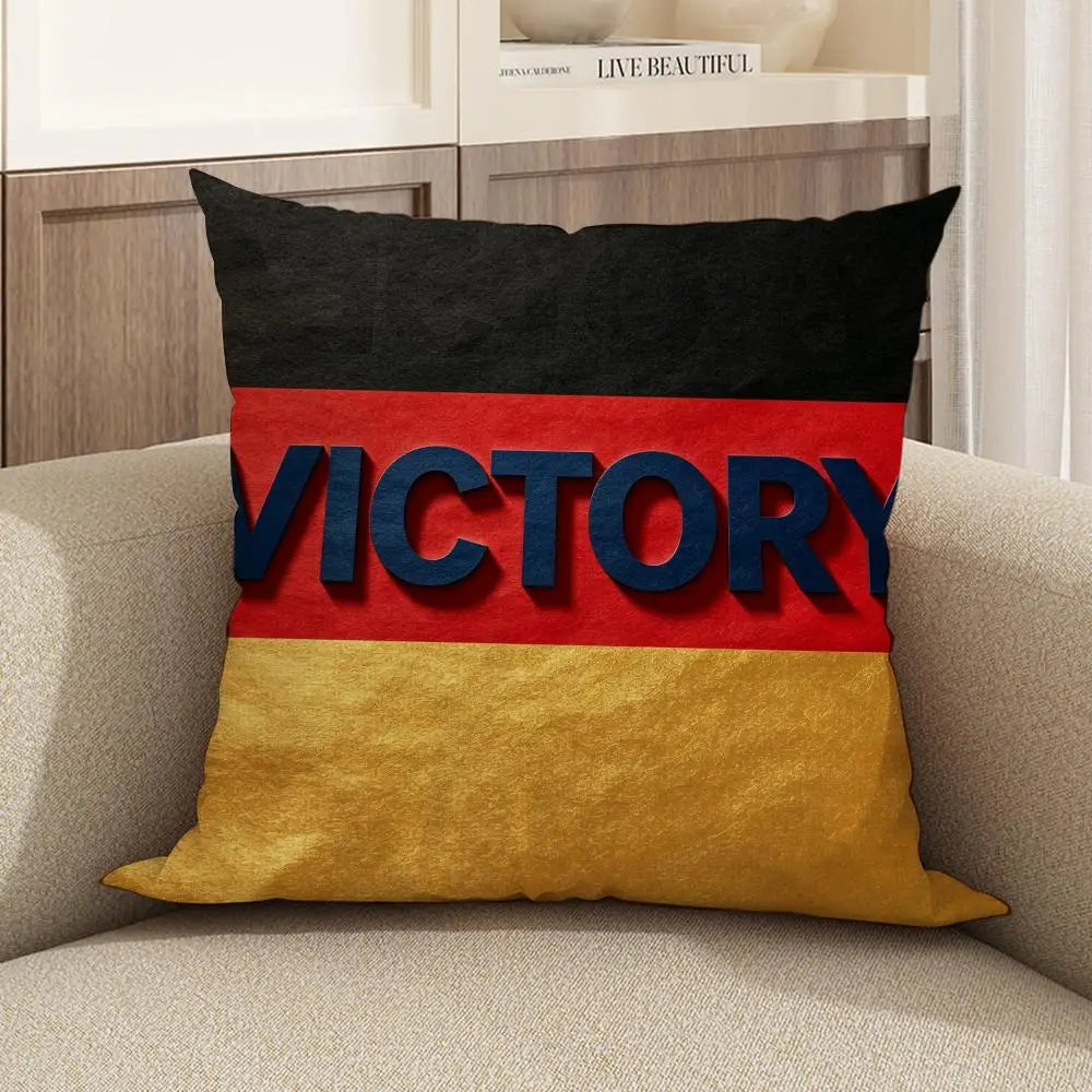 Pug Cartoon Linen Cushion Cover | Sofa, Bed & Chair Décor Decorative Cushion Cover Axl White3 40X40cm