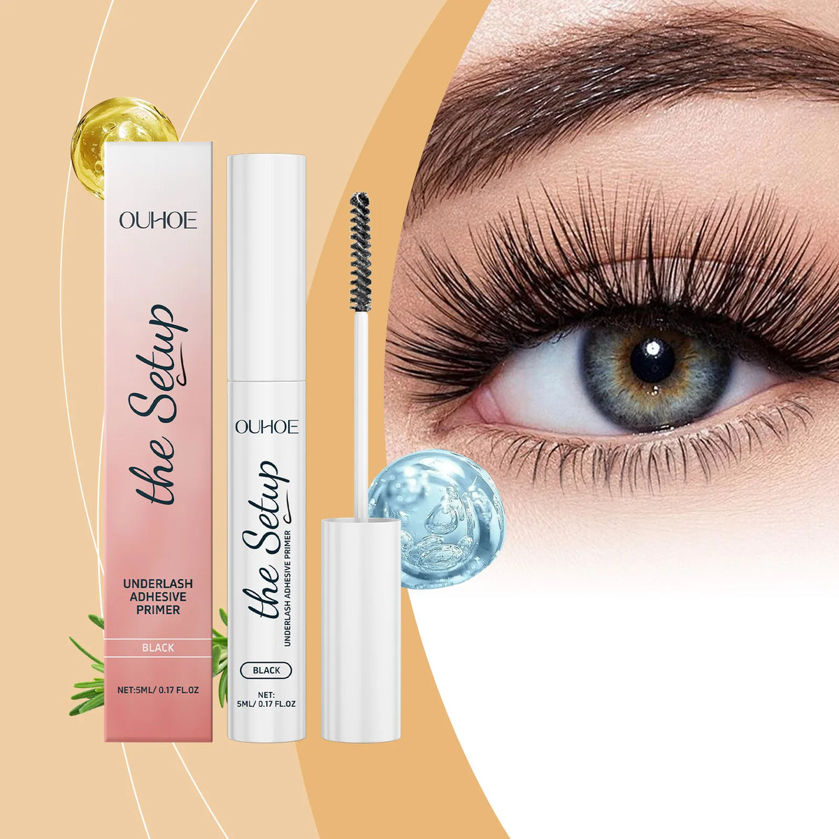 Eyelash Primer Waterproof Mascara Base – Volumizing & Lengthening Eyelash Primer Axl