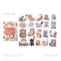 40Pcs Embroidered Animal Stickers for Scrapbooking & DIY Crafts Decorative Stickers Axl A3