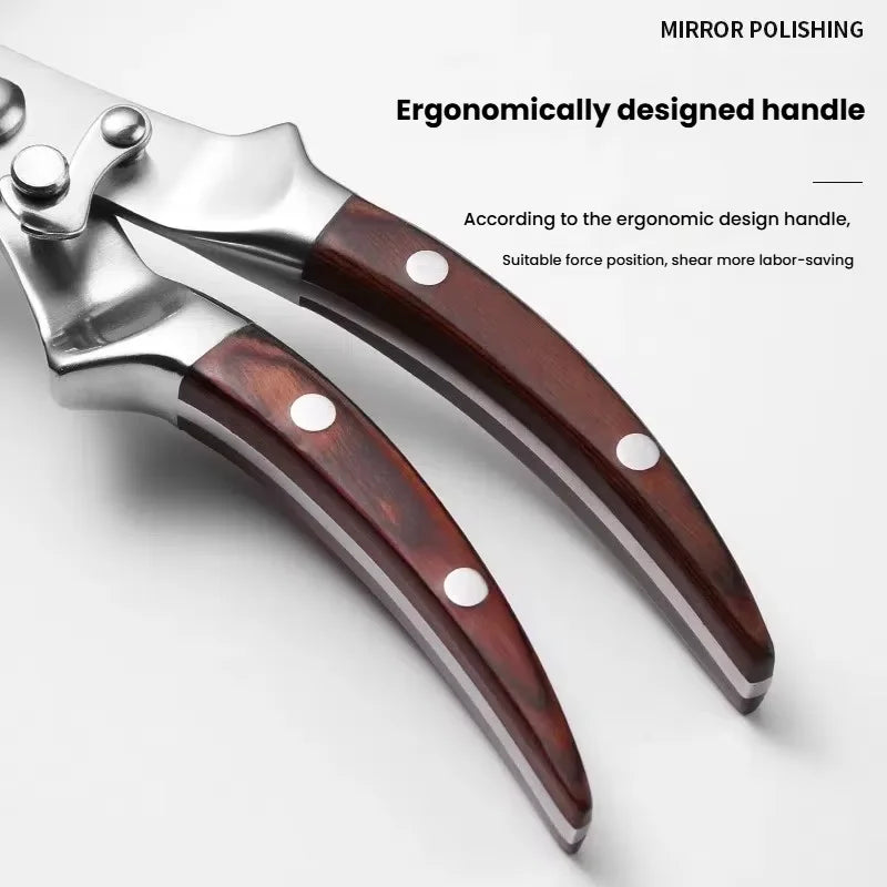 Heavy-Duty Poultry Shears – Kitchen Bone Cutting Scissors Poultry Shears Axl