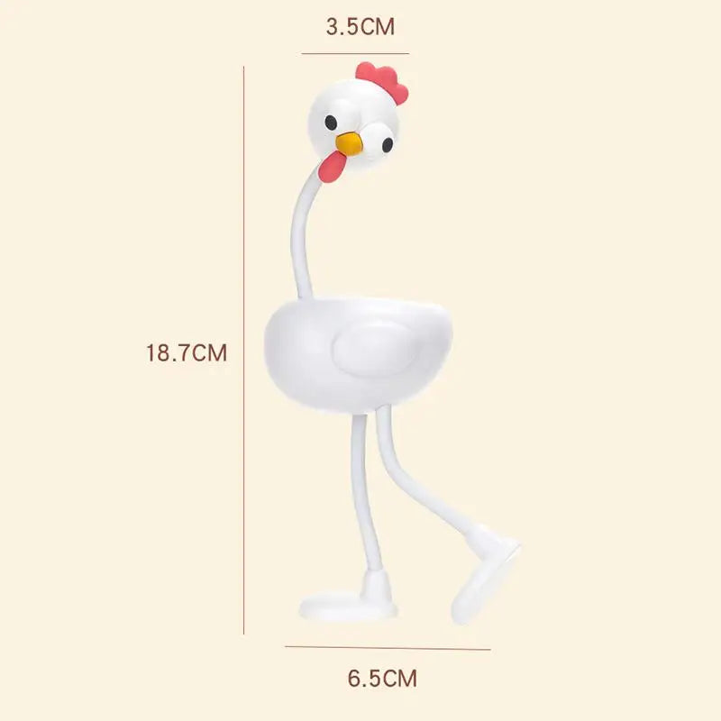 Cartoon Chicken Night Light – Cute Kids Bedside Lamp for Nursery Kids Night Light Axl