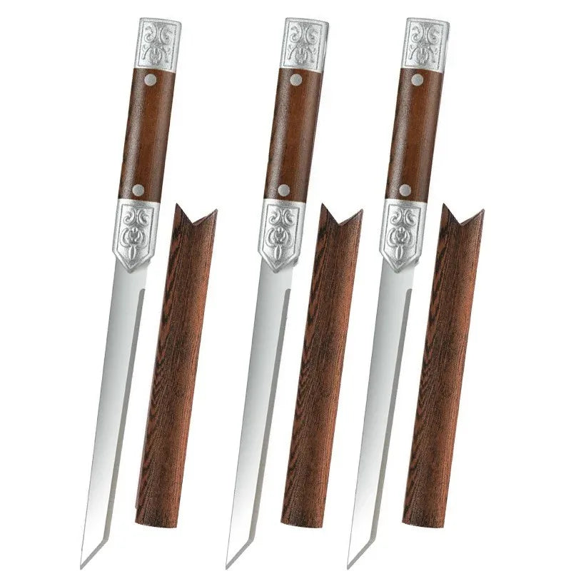 Autumn Leaves Paring Knife Set – 7CR Steel Fruit Knives 1/2/3 Pc Paring Knife Set Axl 1pcs B