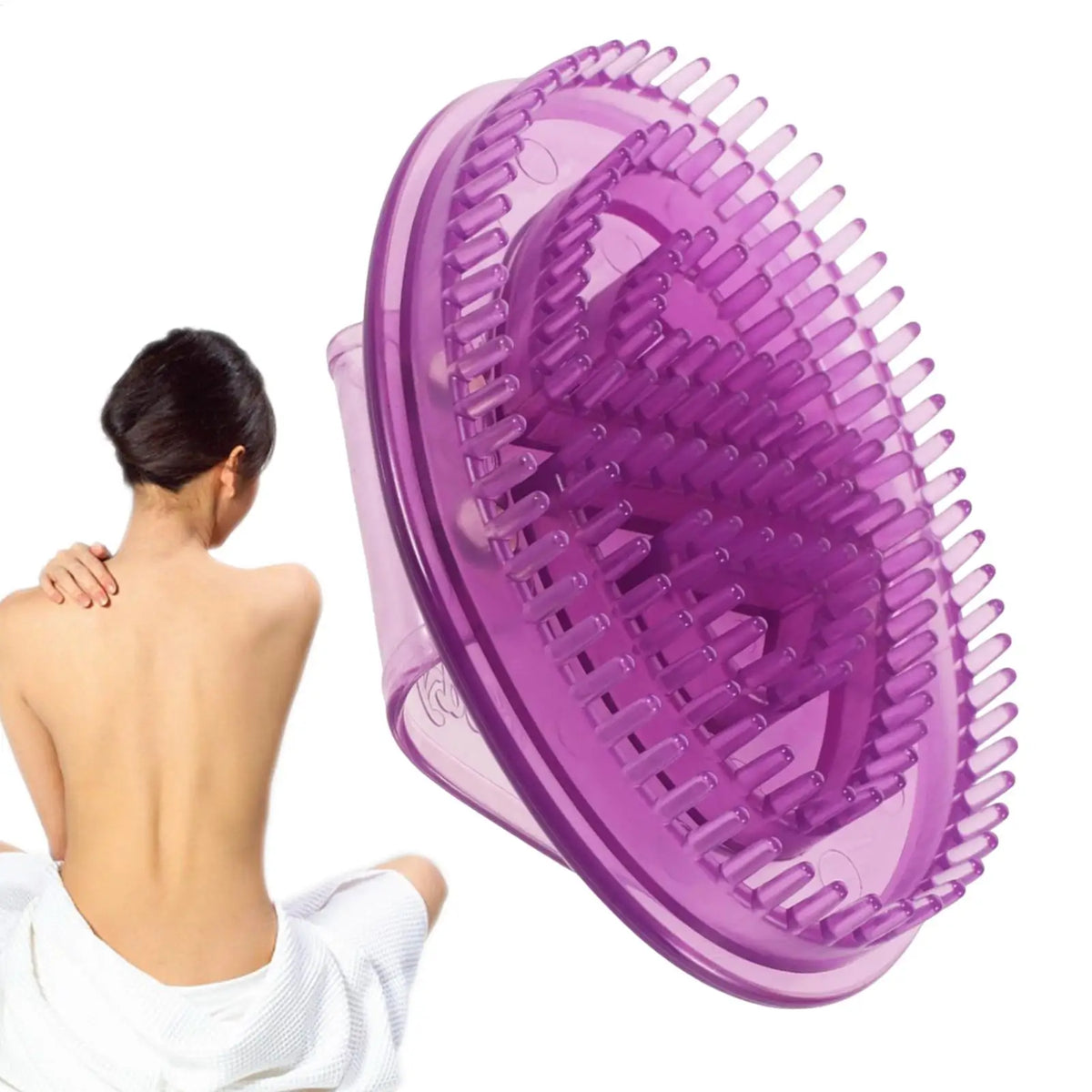 Silicone Massage Brush – Full Body Multi-Texture Pressure Tool Massage Brush Axl
