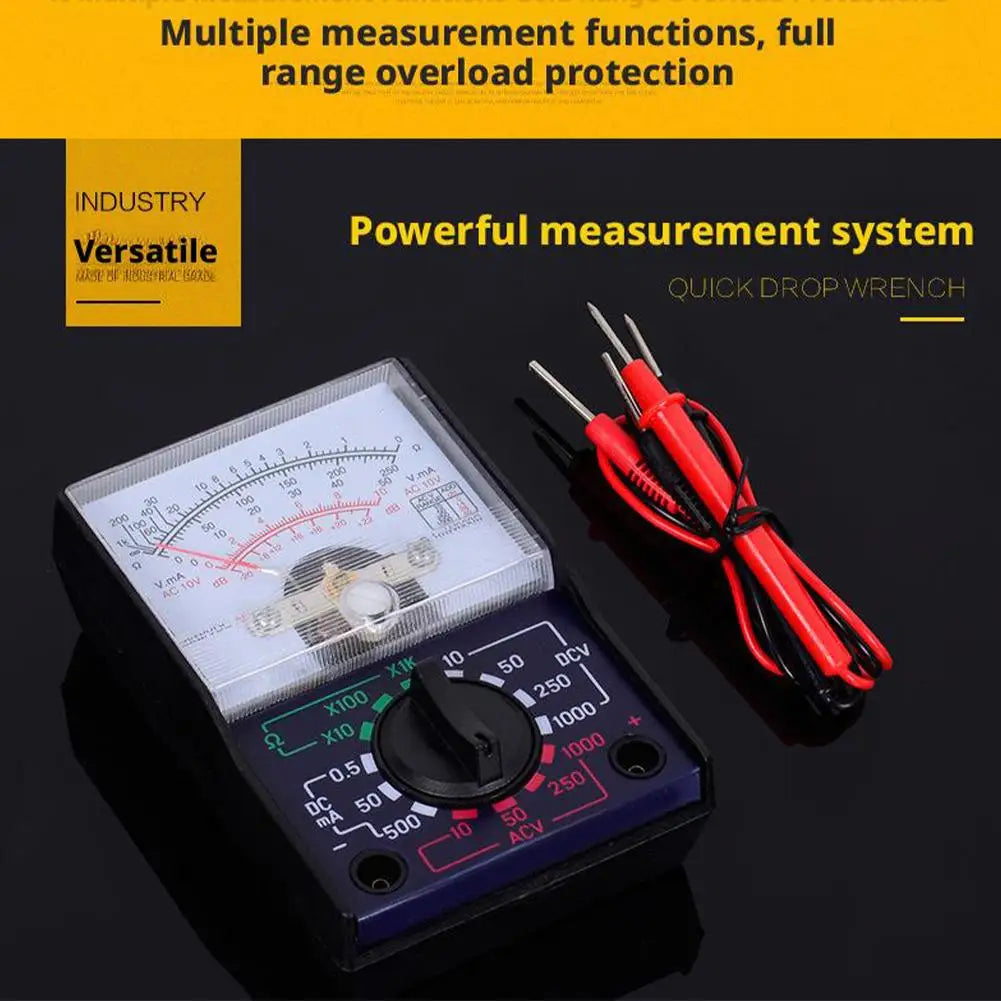Pocket Analog Multimeter – AC/DC Voltage & Ohm Tester 110A Analog Multimeter Axl