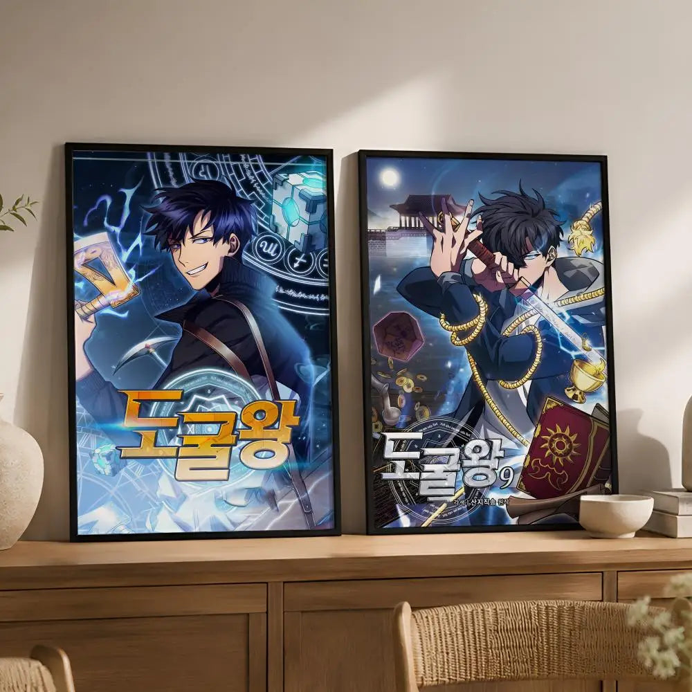 Tomb Raider King Manhwa PVC Wall Poster – Peel & Stick HD Art Wall Art Poster Axl