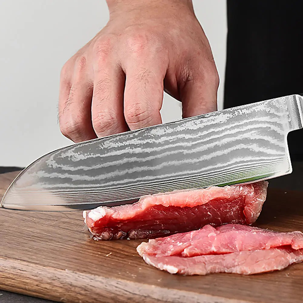 VG10 Damascus Steel 8" Japanese Chef Knife with Gift Box Damascus Chef Knife Axl