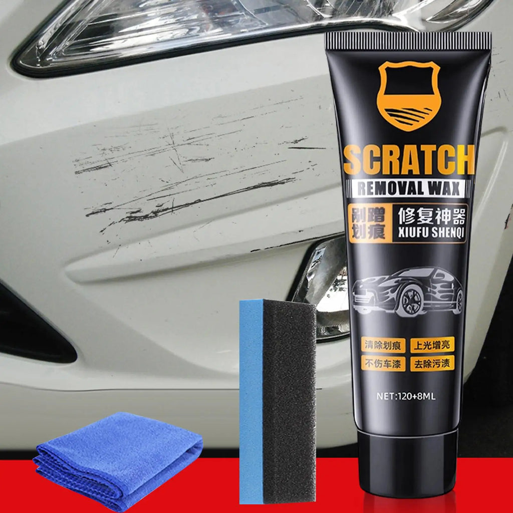 Car Scratch Repair Wax 128ml – Paint Restorer with Sponge Car Scratch Repair Wax Axl