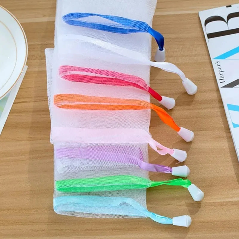 5-Pack Soap Mesh Bag Foaming Net – Soap Saver Pouch for Shower Soap Saver Pouch Axl