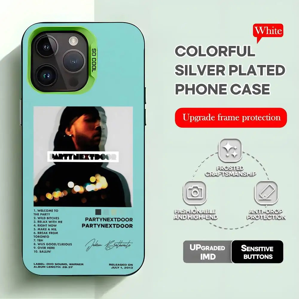 PARTYNEXTDOOR iPhone Case 11–16 Pro Max | Anti-Fingerprint iPhone Phone Case Axl z11 iPhone15promax