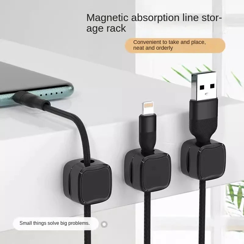 Adhesive Cable Clips – Cord Holder for Desk, Car & Wall Cable Clip Organizer Axl
