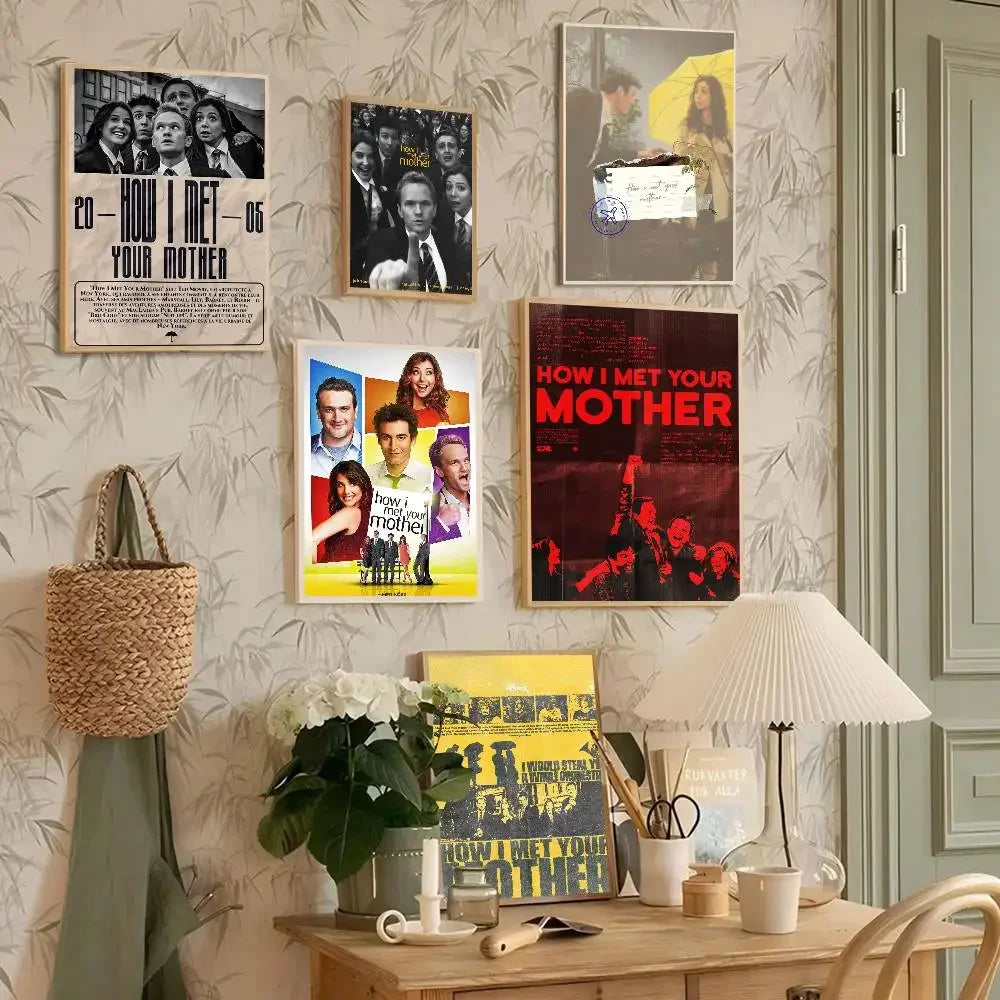 How I Met Your Mother Wall Poster – Self-Adhesive Decor Wall Art Poster Axl