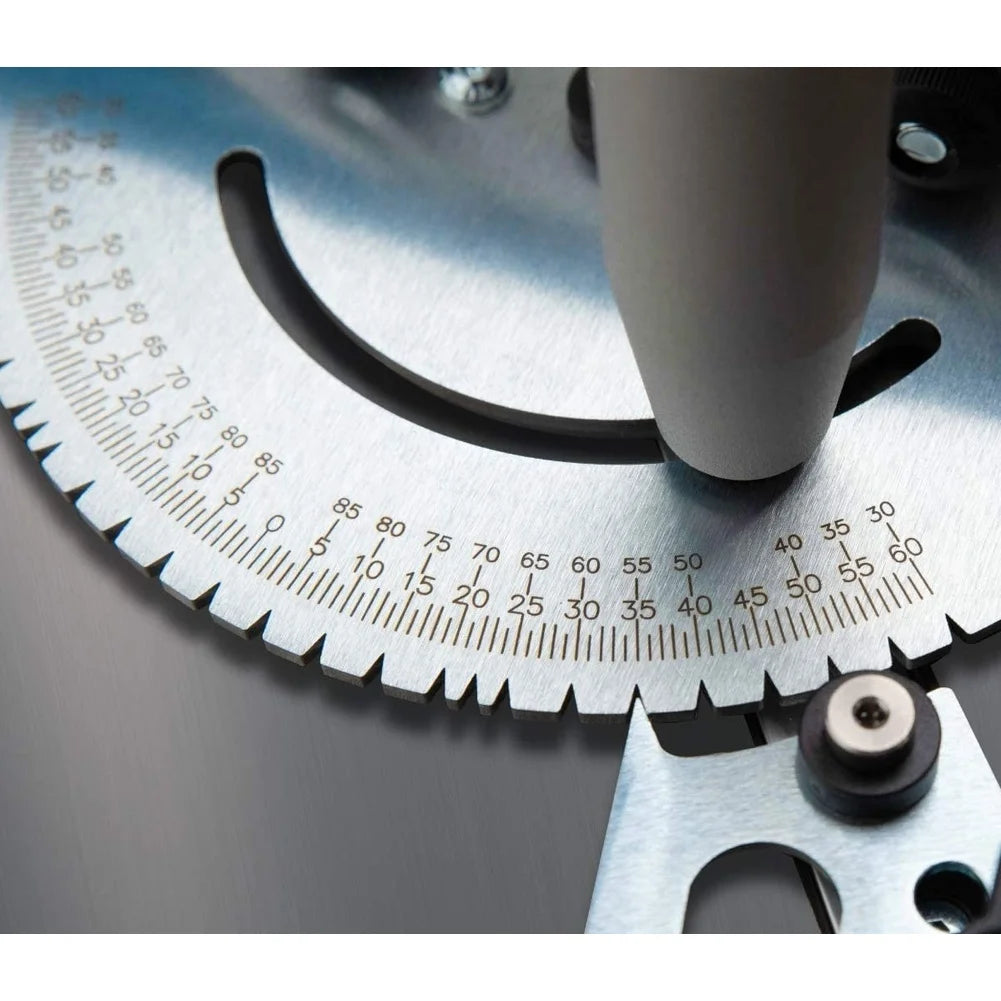 Miter Gauge Table Saw Fence Angle Ruler | Silver or Gold Handle Miter Gauge Axl