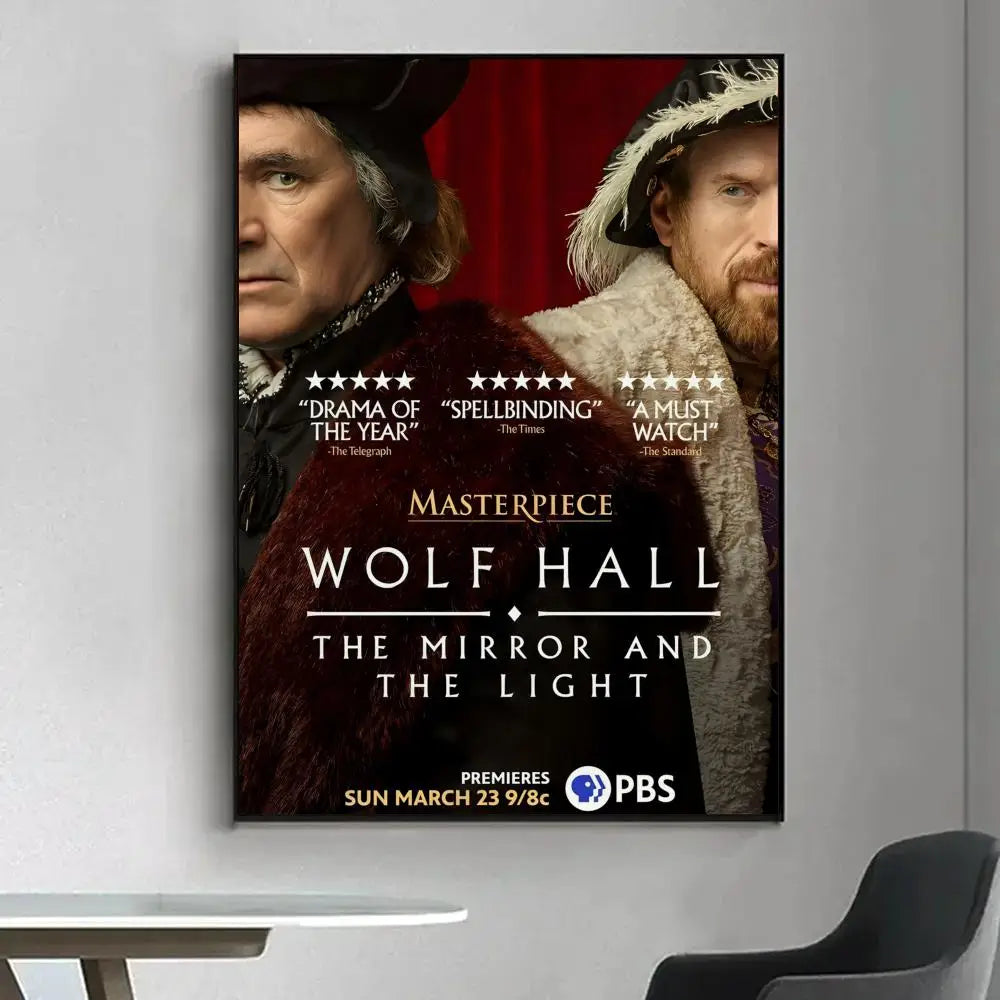 Wolf Hall TV Series HD Art Poster – Waterproof Wall Decor Wall Art Poster Axl