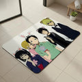 Durarara!! Diatomite Bath Mat – Quick Dry & Non-Slip Anime Mat Diatomite Bath Mat Axl White10 50x80cm