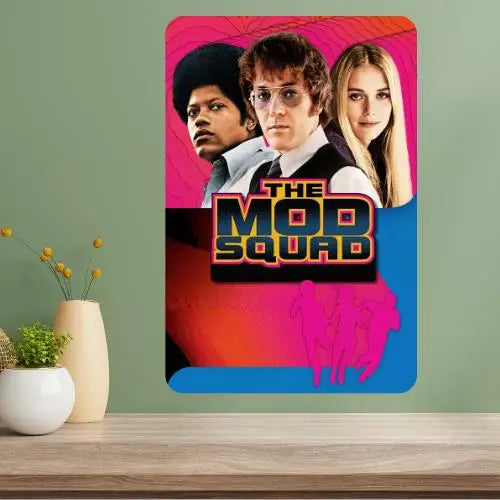 Mod Squad Classic TV Show Metal Poster Sign | Retro Wall Art Metal Wall Sign Axl aluminum sign aluminum 40x30cm