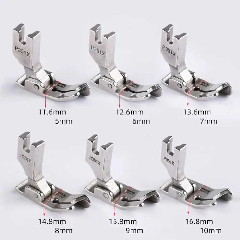 P351X Right Edge Guide Presser Foot | Industrial 3–10mm Sewing Presser Foot Axl