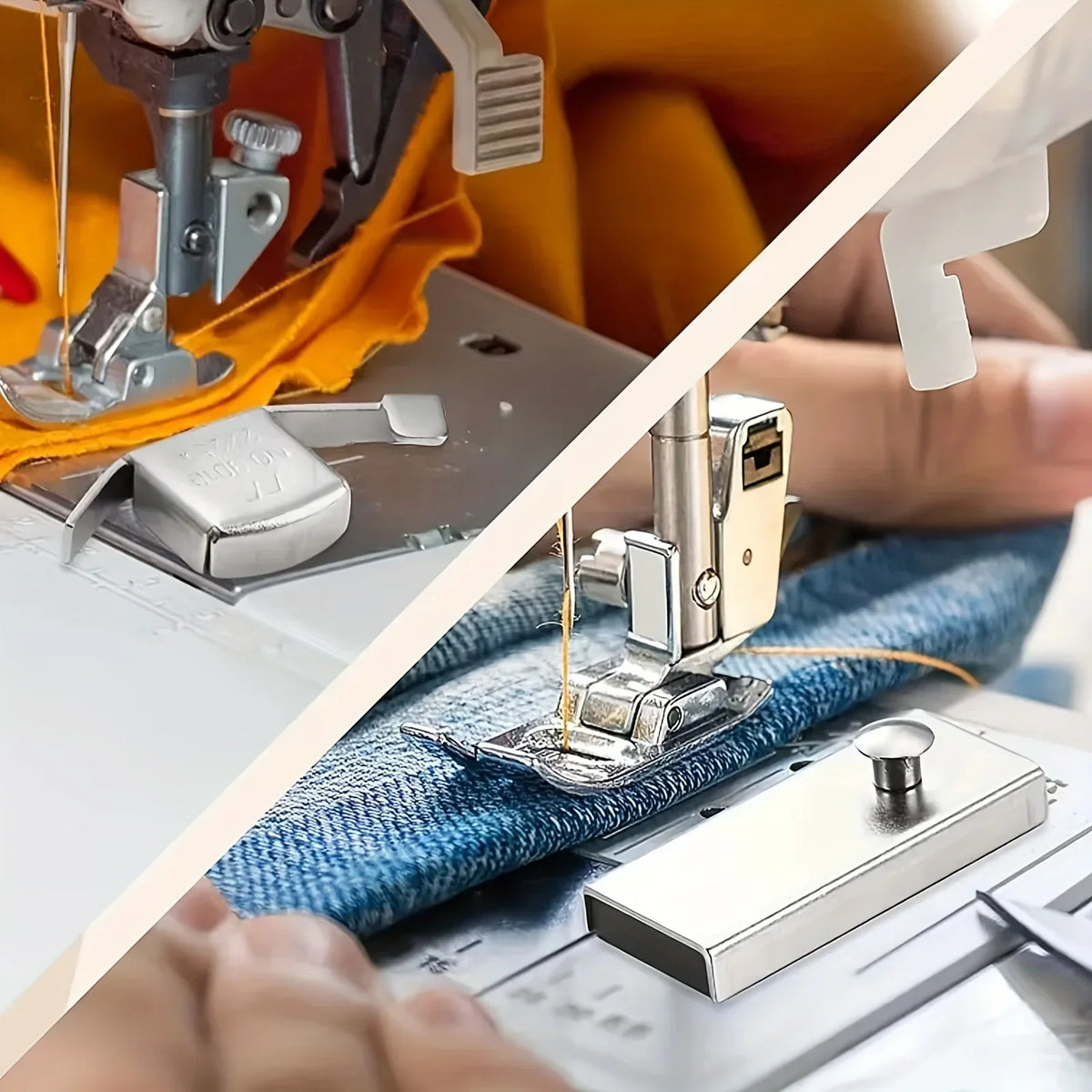Magnetic Seam Guide for Sewing Machine – Steel Positioning Set Sewing Machine Accessory Axl