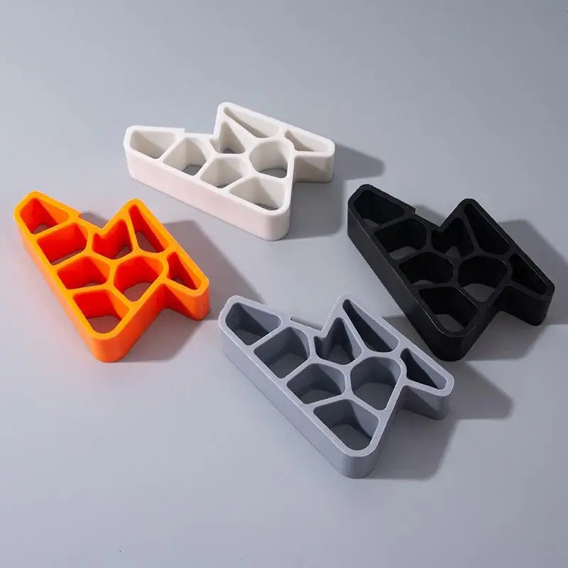 2-Pack Heavy Duty Non-Slip Door Stopper Wedge | Anti-Slam Door Stopper Wedge Axl