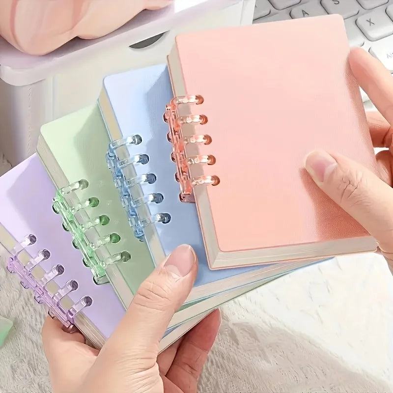 A7 Spiral Notebook Set 2pc/3pc – Pocket Size Lined Notepad Spiral Notebook Set Axl