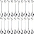 20-Piece Mini Stainless Steel Espresso & Dessert Spoon Set Flatware Spoon Set Axl 20pcs