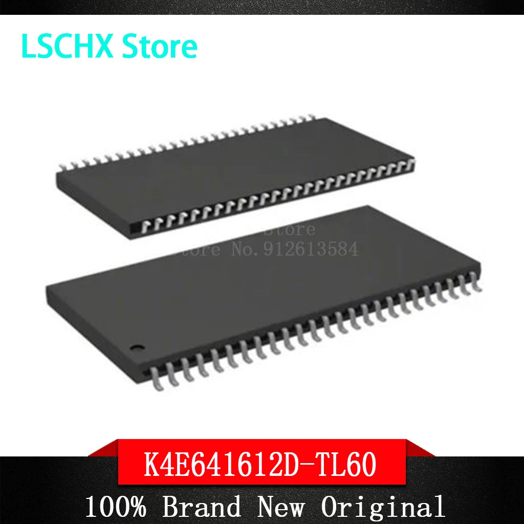 K4E641612D-TL60 TSOP-50 DRAM Memory IC Chips – 5 Pack Memory IC Chip Axl Default Title