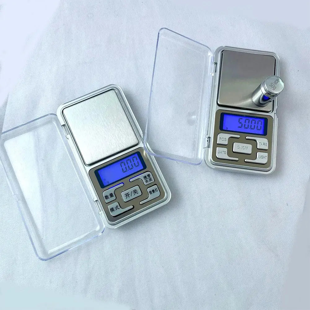 Mini Digital Pocket Scale 500g/0.01g – Jewelry & Kitchen Digital Pocket Scale Axl