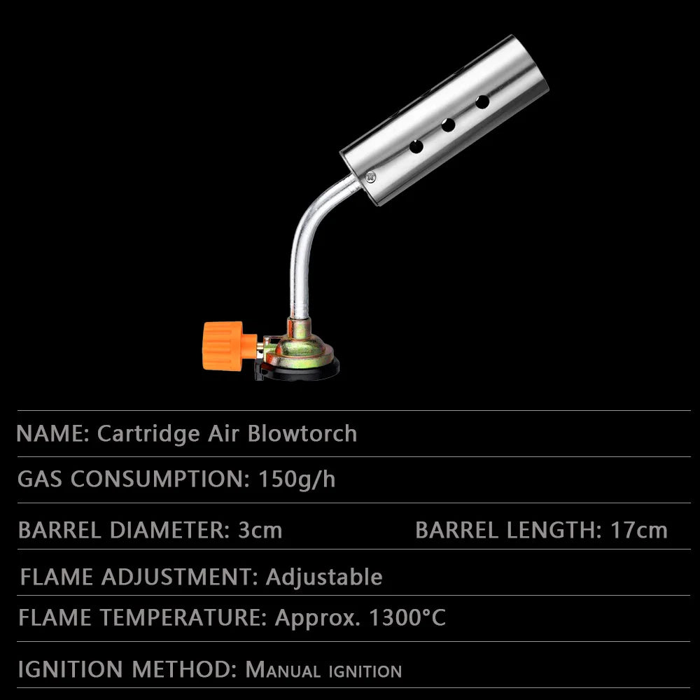 Adjustable Jet Flame Blow Torch Lighter – BBQ & Kitchen Butane Torch Lighter Axl