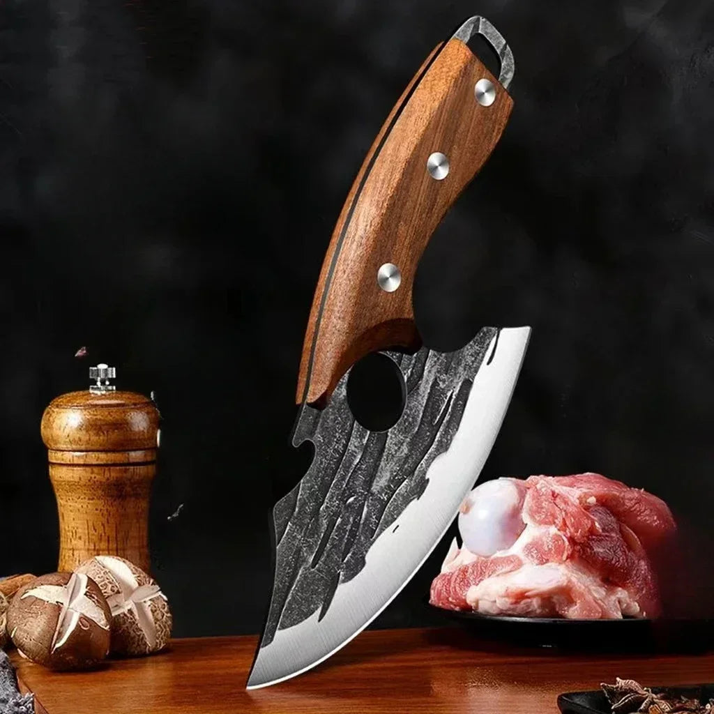 SHENJIU Hand-Forged Boning Knife – 12.5" Stainless Steel Blade Boning Knife Axl