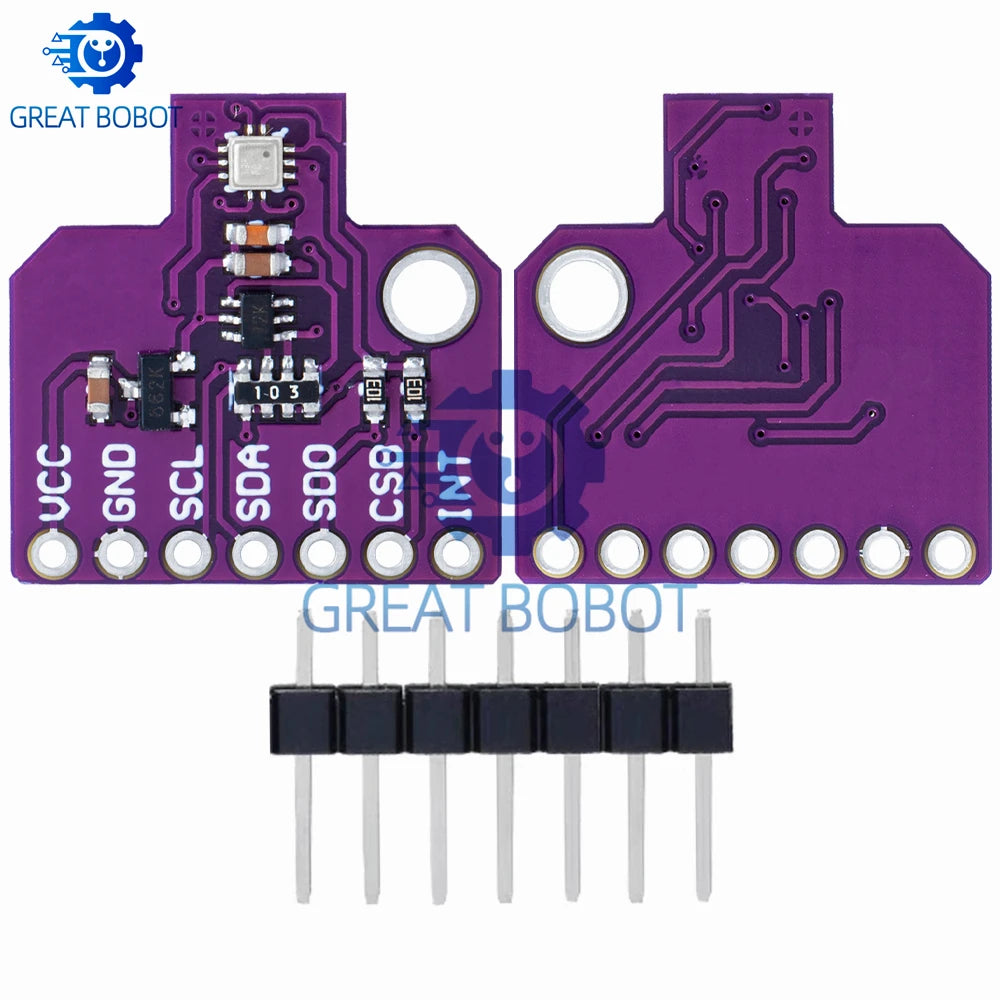 BMP388L Barometric Pressure & Temperature Sensor – I2C Module Pressure Sensor Module Axl