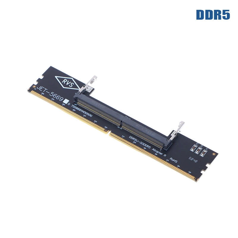 DDR3 DDR4 DDR5 SO-DIMM to Desktop DIMM Memory Adapter Card Memory Adapter Card Axl DDR5