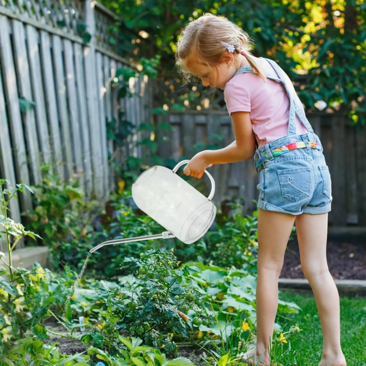 2L Long Spout Watering Can – Indoor & Garden Plant Care Garden Watering Can Axl