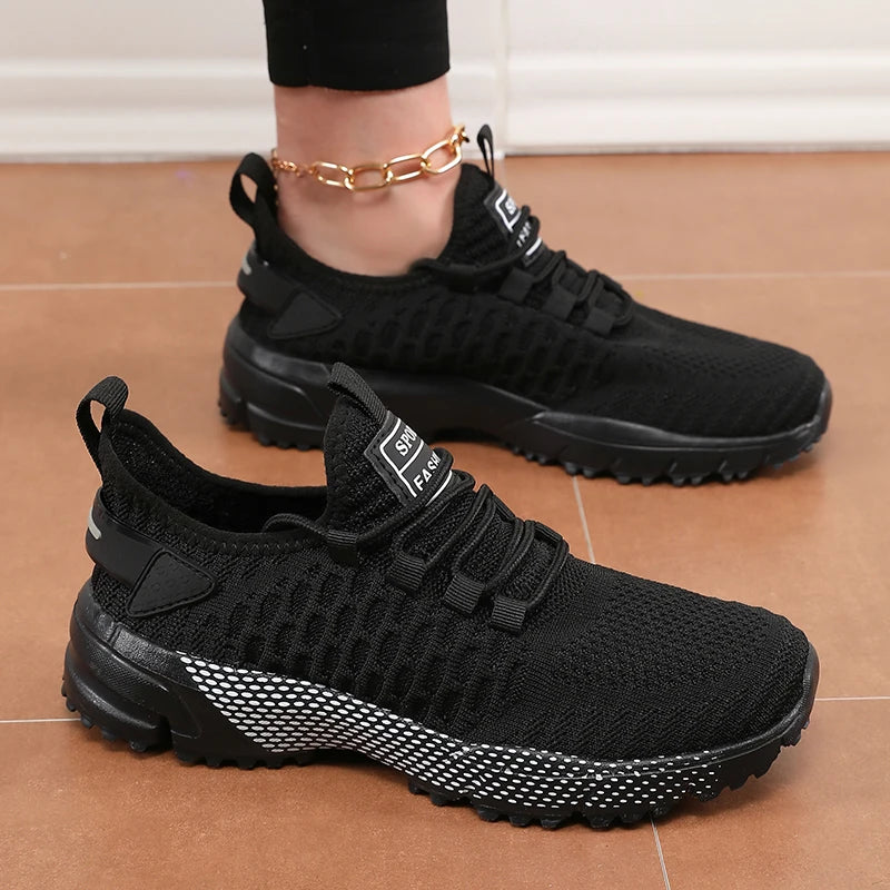 Women's Mesh Lightweight Breathable Running Sneakers Women's Running Sneakers Axl
