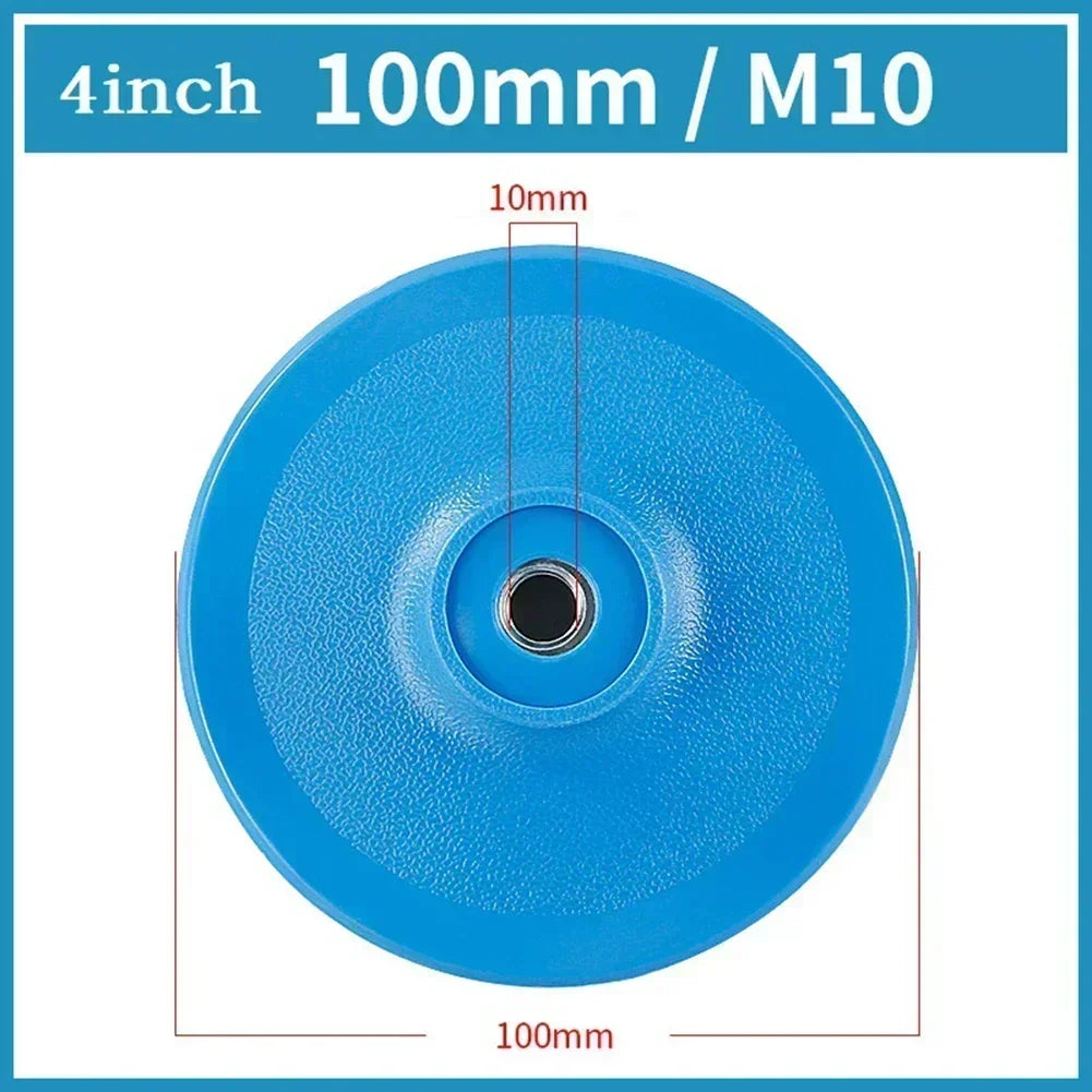 3" & 4" Sanding Disc Backing Pad – M10/M14/M16 Hook & Loop Sanding Backing Pad Axl 4inch M10 China Mainland