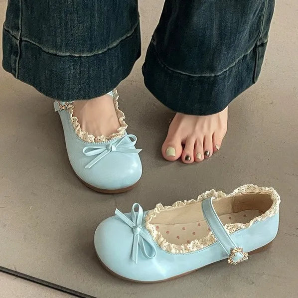 Women's Ballet Flats – Soft Round Toe Casual Ballerina Shoes Ballet Flats Axl