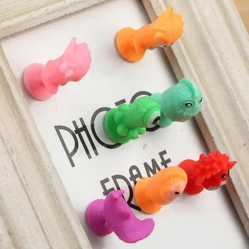 10-Pack Kids Ocean Animal Suction Cup Mini Figures Toy Set Mini Figures Set Axl