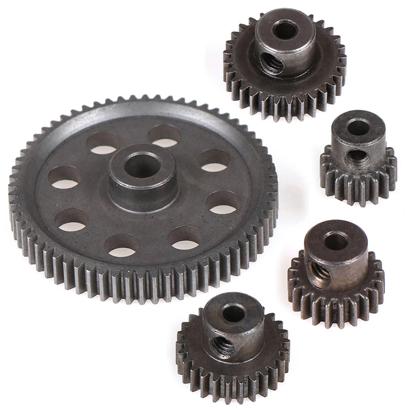 HSP Steel Spur Differential & Pinion Gear 17T/21T/26T/29T/64T RC Replacement Gear Axl 2164T