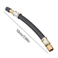 Flexible Tire Valve Stem Extender – Rubber & Brass Adapter Tire Valve Extender Axl 100mm 1pcs