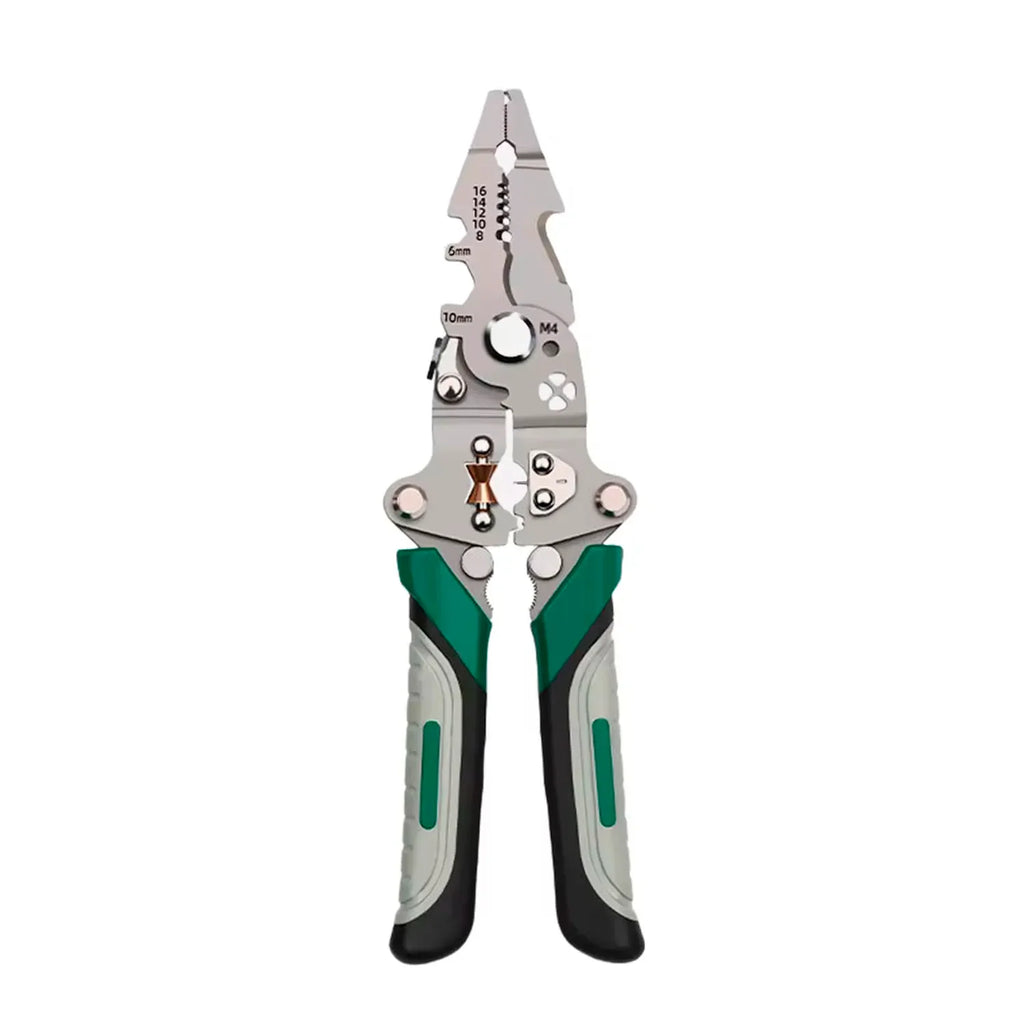 18-in-1 Foldable Wire Stripping & Crimping Pliers Tool Multifunctional Pliers Axl