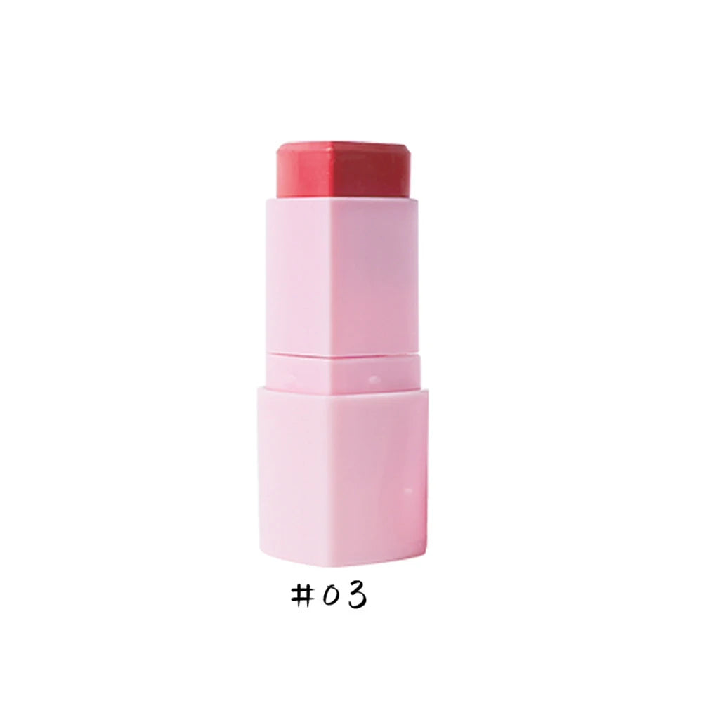 Heart-Shaped 3-in-1 Blush Stick – Vegan Private Label Makeup Blush Stick Axl 03 10pcs with logo