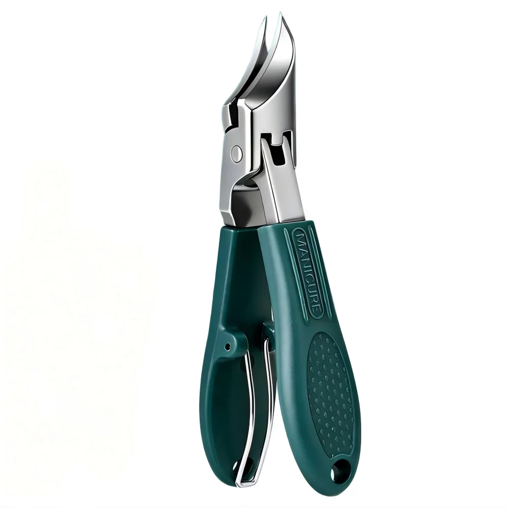 PLYS 25° Slanted Nail Clipper – Anti-Splash Eagle Beak Trimmer Nail Clipper Axl green